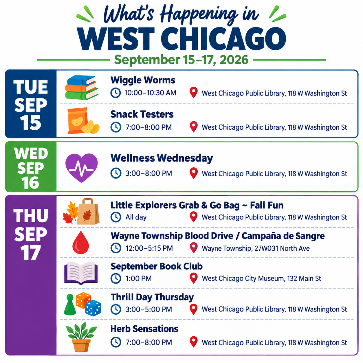 September 15–17, 2026 event flyer